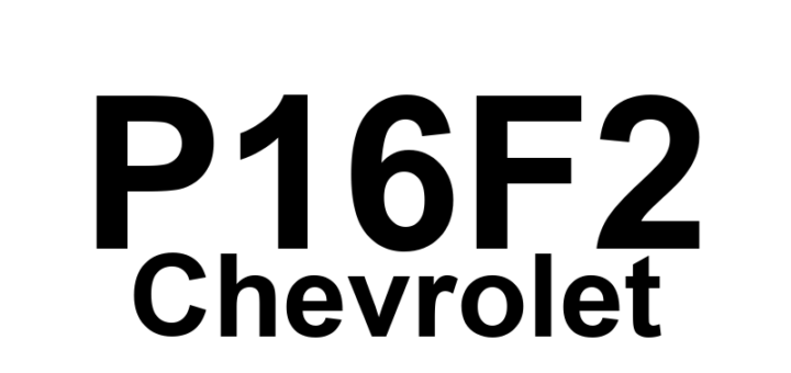 DTC P16F2 Chevrolet - Definição em inglês: Control Module Transmission Direction Range Switch Definição em Português: Módulo de Controle - Interruptor de Faixa de Direção da Transmissão