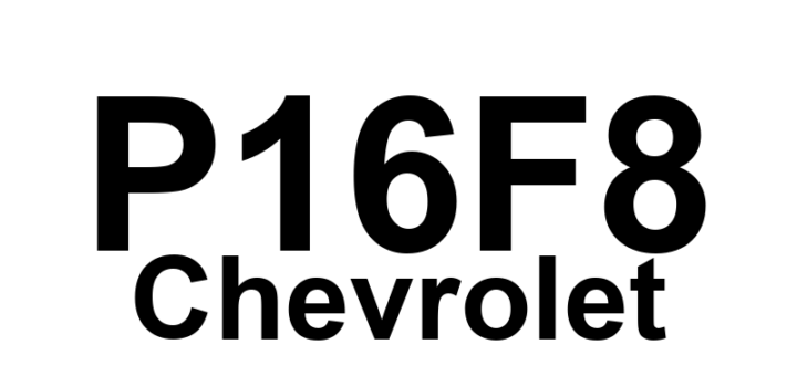 DTC P16F8 Chevrolet - Definição em inglês: Control Module Clutch Command Incorrect Definição em Português: Módulo de Controle da Embreagem - Comando Incorreto.