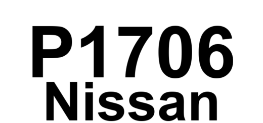 DTC P1706 Nissan - Definição em inglês: Park Neutral Position Switch Circuit Malfunction Definição em Português: Circuito do Interruptor de Posição Park/Neutro - Mau Funcionamento