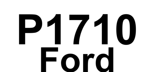 DTC P1710 Ford - Definição em inglês: TFT Sensor In-Range Circuit Malfunction Definição em Português: Sensor de Temperatura do Fluido de Transmissão (TFT) - Mau Funcionamento do Circuito em Faixa