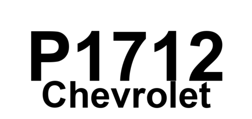 DTC P1712 Chevrolet - Definição em inglês: Pressure Switch Solenoid “E” Circuit High Definição em Português: Solenoide do Interruptor de Pressão “E” - Circuito Alto