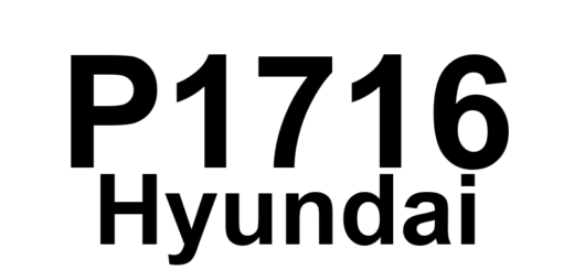 DTC P1716 Hyundai - Definição em inglês: Steering Wheel Angle Sensor-Input Signal Malfunction Definição em Português: Sensor de Ângulo do Volante - Mau Funcionamento do Sinal de Entrada