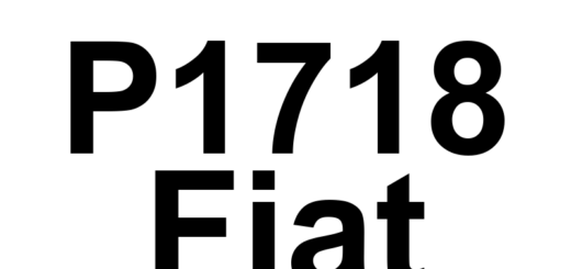 DTC P1718 Fiat - Definição em inglês: EEPROM Integrity Failure Definição em Português: Falha de Integridade da EEPROM.