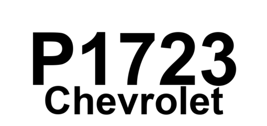 DTC P1723 Chevrolet - Definição em inglês: Solenoid “A” Control Clutch Stuck On Definição em Português: Eletroválvula "A" da Embreagem de Controle - Travada Ligada