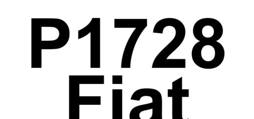 DTC P1728 Fiat - Definição em inglês: Transmission Range Sensor D Circuit High Definição em Português: Sensor da Faixa de Transmissão - Circuito D Alto