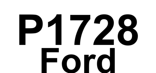 DTC P1728 Ford - Definição em inglês: Transmission Slip Malfunction Definição em Português: Deslizamento da Transmissão - Mau Funcionamento