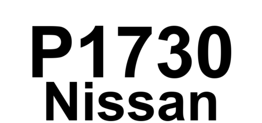 DTC P1730 Nissan - Definição em inglês: A/T Interlock Definição em Português: Travamento da Transmissão Automática