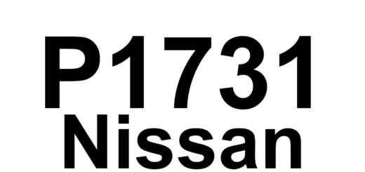 DTC P1731 Nissan - Definição em inglês: A/T 1st Engine Braking Definição em Português: Freio Motor da 1ª Marcha da Transmissão Automática - Problema Detectado