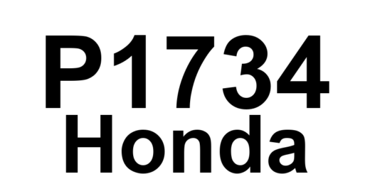 DTC P1734 Honda - Definição em inglês: Problem in Shift Control System Definição em Português: Sistema de Controle de Marcha - Problema Detectado