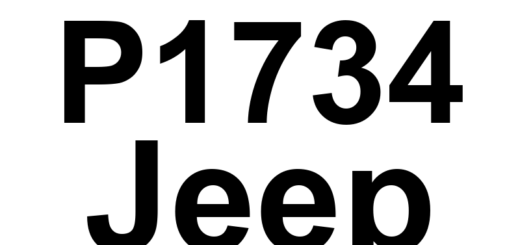 DTC P1734 Jeep - Definição em inglês: Throttle Actuator Control Motor Circuit Low - Negative Side Definição em Português: Circuito do Motor de Controle do Atuador do Acelerador - Baixa Tensão no Lado Negativo