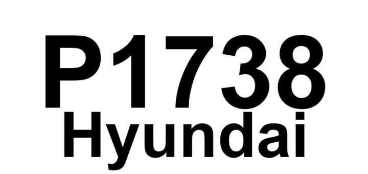 DTC P1738 Hyundai - Definição em inglês: 4WD ECU Invalid Part Number Definição em Português: ECU da tração 4x4 - Número de peça inválido