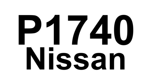 DTC P1740 Nissan - Definição em inglês: Lock-Up Select Solenoid Valve Definição em Português: Válvula Solenoide de Seleção de Travamento