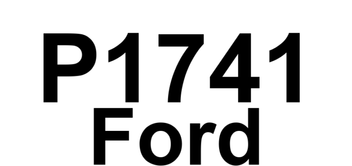 DTC P1741 Ford - Definição em inglês: TCC Engagement Error Definição em Português: Erro de Engate do TCC (Conversor de Torque - Travamento)