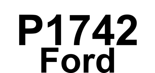 DTC P1742 Ford - Definição em inglês: TCC Solenoid Failed On (Electrical Or Mechanical Fault) Definição em Português: Solenoide do TCC - Falha Ativada (Defeito Elétrico ou Mecânico)