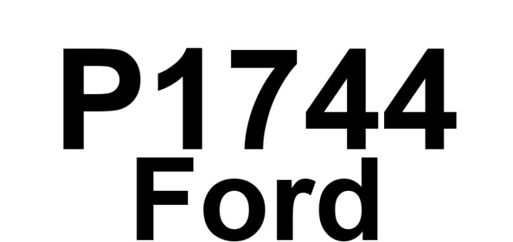 DTC P1744 Ford - Definição em inglês: Torque Converter Clutch Solenoid Circuit Definição em Português: Circuito do Solenoide da Embreagem do Conversor de Torque - Problema Detectado