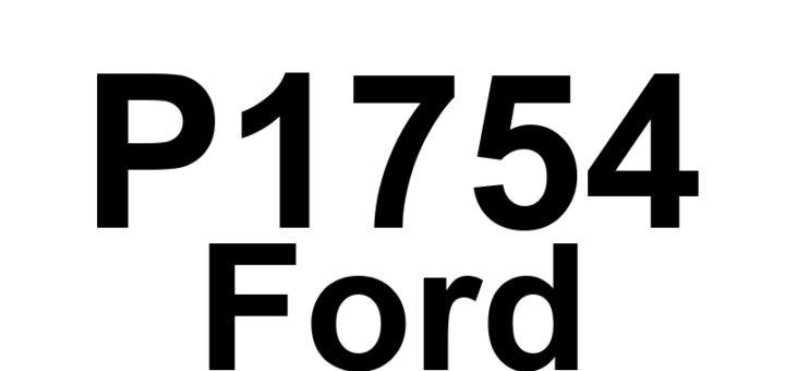 DTC P1754 Ford - Definição em inglês: Coast Clutch Solenoid Circuit Malfunction Definição em Português: Circuito do Solenoide da Embreagem de Costeio - Mau Funcionamento