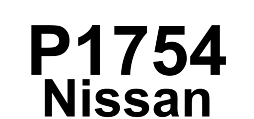 DTC P1754 Nissan - Definição em inglês: A/T I/C Solenoid Valve Circuit Malfunction: Definição em Português: Válvula Solenoide I/C da Transmissão Automática - Mau Funcionamento do Circuito