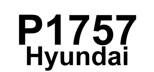 DTC P1757 Hyundai - Definição em inglês: EMC PWM Out of Range Definição em Português: Controle do Motor (EMC) - Sinal PWM Fora da Faixa