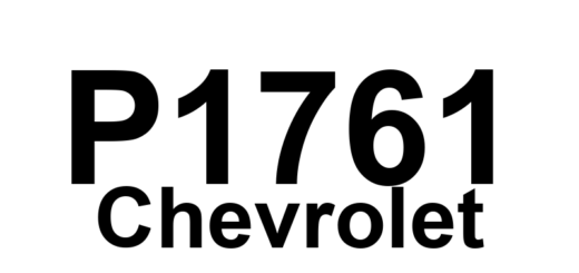 DTC P1761 Chevrolet - Definição em inglês: Up and Down Shift Switch Signal Circuit Definição em Português: Circuito do Sinal do Interruptor de Troca de Marcha Acima e Abaixo - Problema Detectado