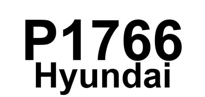 DTC P1766 Hyundai - Definição em inglês: CAN Communication Bus Off Definição em Português: Barramento de Comunicação CAN - Desligado