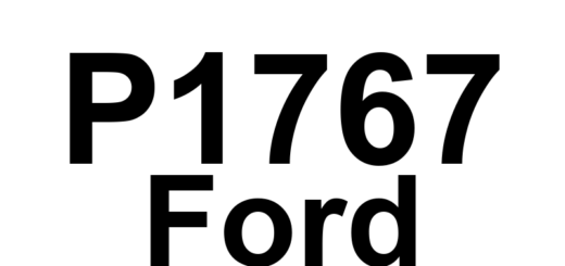 DTC P1767 Ford - Definição em inglês: A/T Shift Solenoid Performance Definição em Português: Solenoide de Troca da Transmissão Automática - Desempenho Insatisfatório