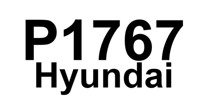 DTC P1767 Hyundai - Definição em inglês: CAN ABS Loss of Signal Definição em Português: CAN ABS - Perda de Sinal