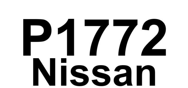 DTC P1772 Nissan - Definição em inglês: Low Coast Brake Solenoid Valve Definição em Português: Válvula Solenoide do Freio de Baixa Costura - Problema Detectado