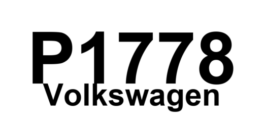 DTC P1778 Volkswagen - Definição em inglês: Solenoid EV7 Electrical Malfunction Definição em Português: Solenoide EV7 - Mau funcionamento elétrico