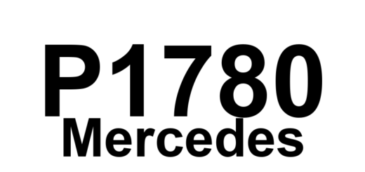 DTC P1780 Mercedes - Definição em inglês: Modulating pressure switchover valve Y3/4 or upshift delay Y3/5 Definição em Português: Válvula de comutação de pressão moduladora Y3/4 ou atraso na mudança de marcha ascendente Y3/5.