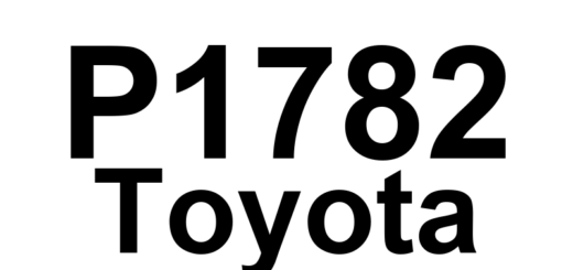 DTC P1782 Toyota - Definição em inglês: Transfer L4 Switch Malfunction Definição em Português: Interruptor L4 de Transferência - Mau Funcionamento