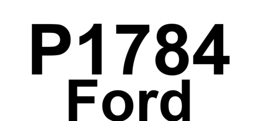 DTC P1784 Ford - Definição em inglês: Transmission System First Or Reverse Gear Malfunction Definição em Português: Sistema de Transmissão - Mau Funcionamento na Primeira ou Ré