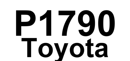 DTC P1790 Toyota - Definição em inglês: ST Solenoid Valve Circuit Malfunction Definição em Português: Válvula Solenoide ST - Mau funcionamento do circuito