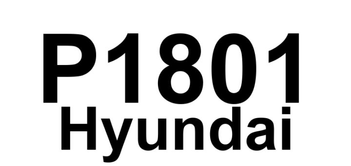 DTC P1801 Hyundai - Definição em inglês: Invalid Transponder Data Definição em Português: Dados de Transponder Inválidos