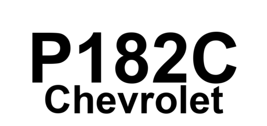 DTC P182C Chevrolet - Definição em inglês: Internal Mode Switch B Circuit High Voltage Definição em Português: (Circuito do Interruptor de Modo Interno B - Alta Tensão)