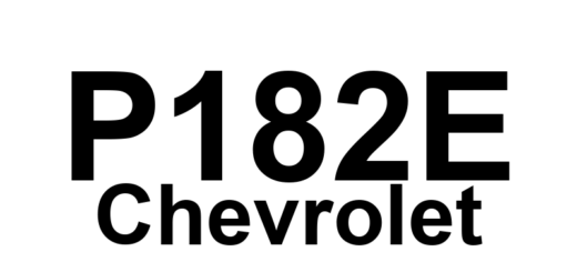 DTC P182E Chevrolet - Definição em inglês: Internal Mode Switch-Invalid Range Definição em Português: Interruptor de Modo Interno - Faixa Inválida