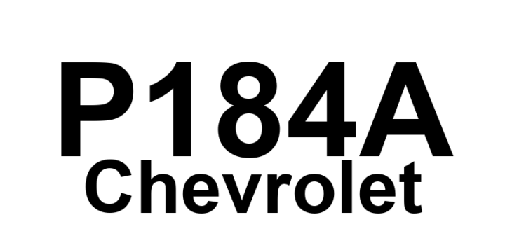 DTC P184A Chevrolet - Definição em inglês: Internal Mode Switch 2 S Circuit Low Voltage Definição em Português: Interruptor Interno de Modo 2 S - Baixa Voltagem no Circuito