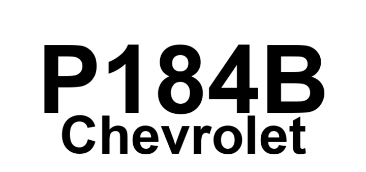 DTC P184B Chevrolet - Definição em inglês: Internal Mode Switch 2 S Circuit High Voltage Definição em Português: Interruptor de Modo Interno 2 S - Alta Voltagem no Circuito