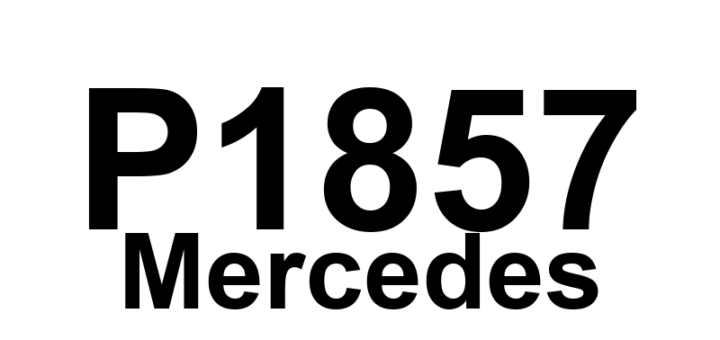 DTC P1857 Mercedes - Definição em inglês: Gear oil temperature sensor Y3/7b1 Definição em Português: Sensor de temperatura do óleo da transmissão Y3/7b1