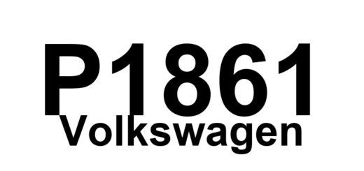 DTC P1861 Volkswagen - Definição em inglês: Throttle Position Sensor Message from ECM Definição em Português: Sensor de Posição do Acelerador - Mensagem do ECM