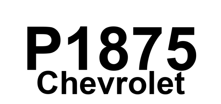 DTC P1875 Chevrolet - Definição em inglês: 4WD Low Switch Circuit Electrical (Electric Shift, 4.3L only) Definição em Português: Circuito do Interruptor 4WD Low - Problema Elétrico (Câmbio Elétrico, apenas 4.3L)