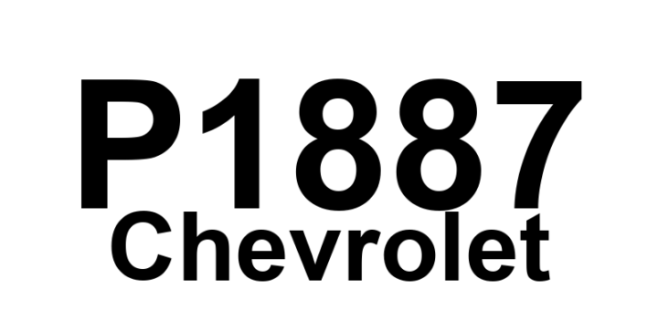 DTC P1887 Chevrolet - Definição em inglês: TCC Release Switch Circuit Malfunction (4T40/4T45-E) Definição em Português: Circuito do Interruptor de Liberação TCC - Mau Funcionamento (4T40/4T45-E)