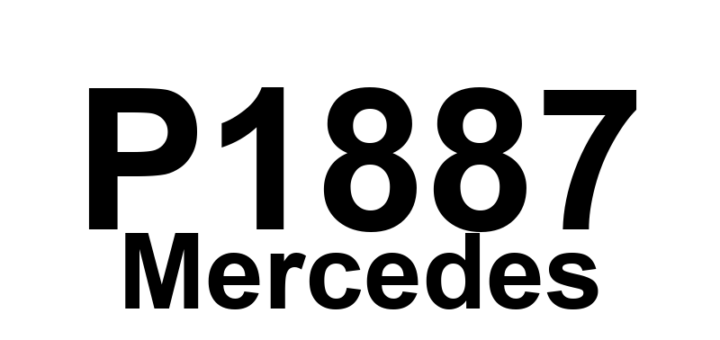 DTC P1887 Mercedes - Definição em inglês: 1-4 or 2-5 shift slide valve jamming in pressure position,shift valve pressure too high Definição em Português: Válvula deslizante de mudança 1-4 ou 2-5 - Travamento na posição de pressão, pressão da válvula de mudança muito alta.