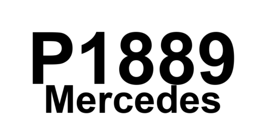 DTC P1889 Mercedes - Definição em inglês: 2-5-R downshift PWM valve pressure too low transmission slipping Definição em Português: Válvula PWM na redução de 2-5-R - Pressão muito baixa, transmissão patinando