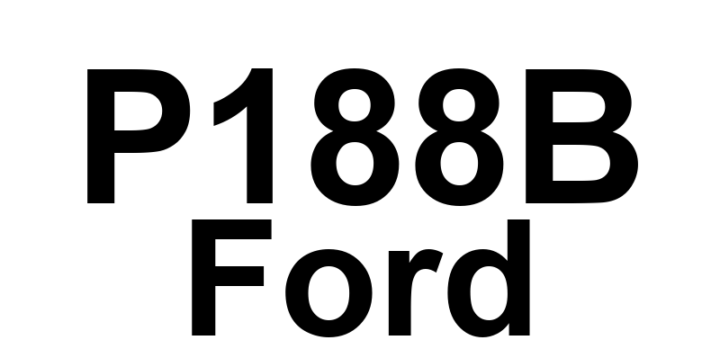 DTC P188B Ford - Definição em inglês: All Wheel Drive Clutch Control Circuit Definição em Português: Circuito de Controle da Embreagem da Tração Integral - Problema Detectado
