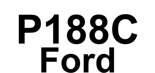 DTC P188C Ford - Definição em inglês: All Wheel Drive Relay Module Communication Circuit Definição em Português: Circuito de Comunicação do Módulo do Relé de Tração nas Quatro Rodas.