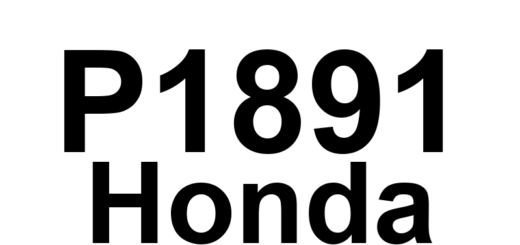 DTC P1891 Honda - Definição em inglês: A/T Start Clutch Control System Malfunction Definição em Português: Sistema de controle da embreagem de partida da transmissão automática - Mau funcionamento