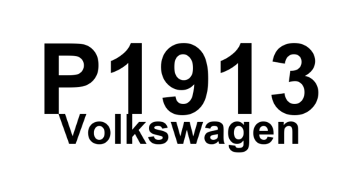 DTC P1913 Volkswagen - Definição em inglês: Brake Booster Pressure Sensor Short Circuit to Ground Definição em Português: Sensor de Pressão do Servo-Freio - Curto-Circuito com o Terra