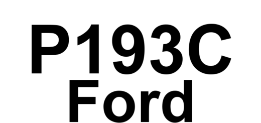 DTC P193C Ford - Definição em inglês: Steering Wheel Angle Signal Definição em Português: Sinal do Ângulo do Volante - Problema Detectado