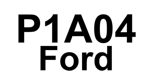DTC P1A04 Ford - Definição em inglês: Generator Shutdown Circuit Definição em Português: Circuito de Desligamento do Gerador - Falha Detectada
