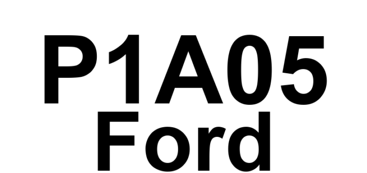 DTC P1A05 Ford - Definição em inglês: Desired Engine Speed Signal Definição em Português: Sinal de Rotação Desejada do Motor